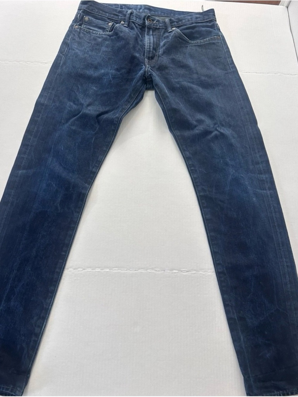 Levi's men’s jeans matchstick Dark Indigo Acid Washed Straight Leg